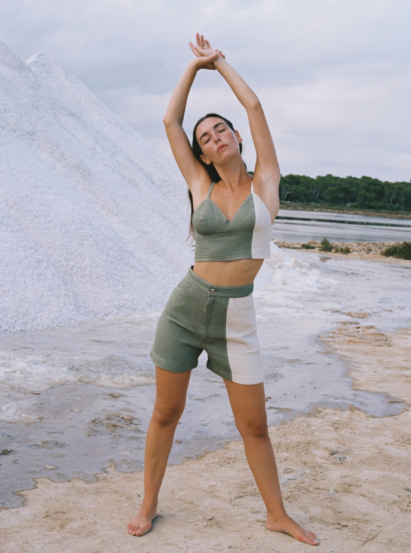 Atlas Waffle Shorts / Two Tone
