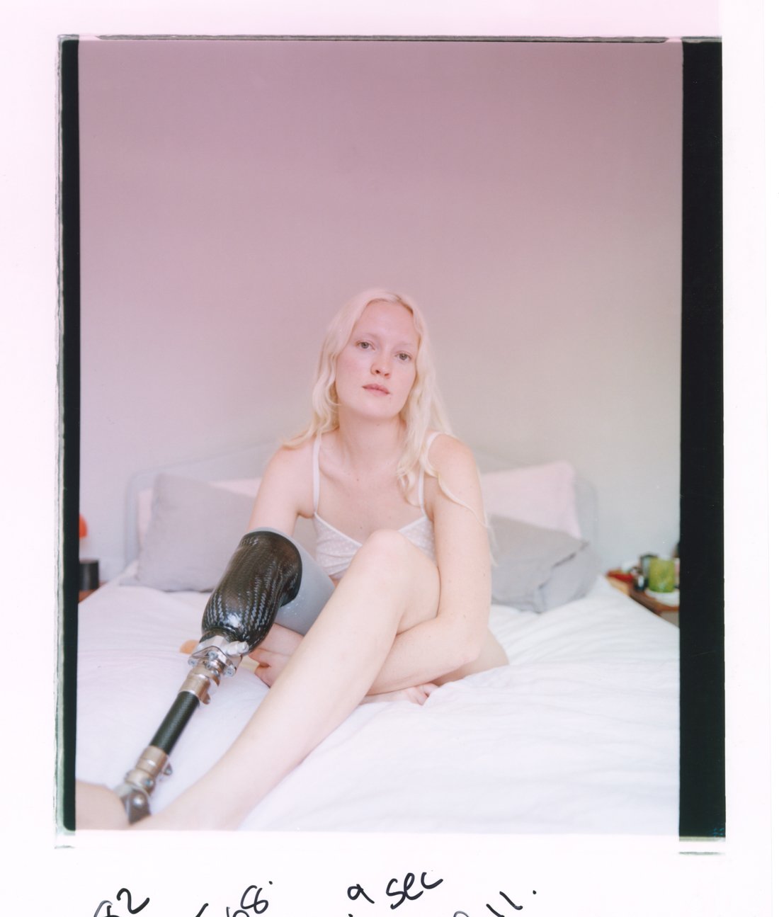 Rosie Foster photographs Georgia Stannard, wearing organic lingerie by Aniela Parys