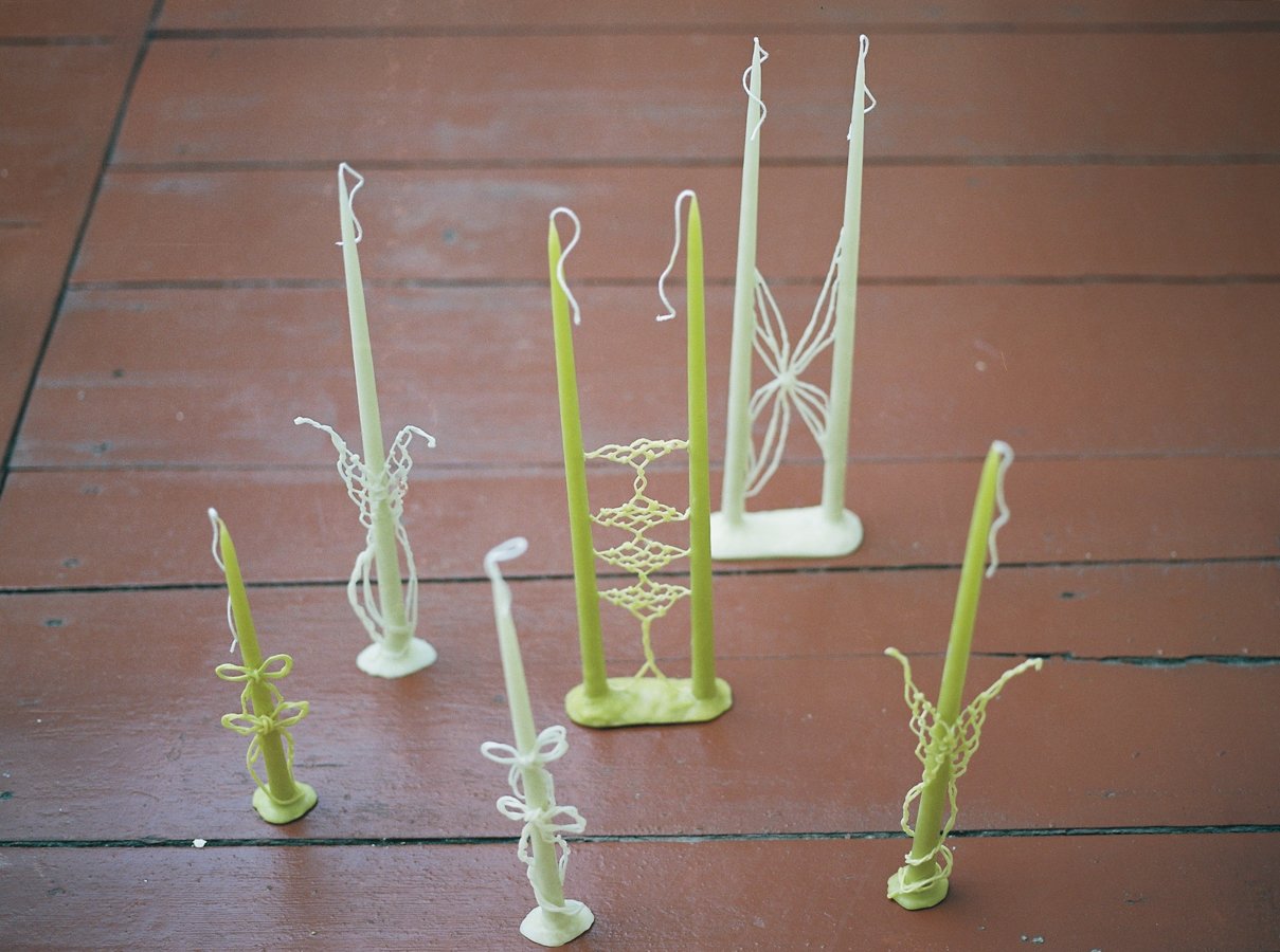 Candle Sculptures by Krystel Liliana